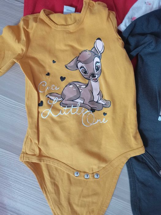 Salopeta+rochita+2 Body-uri mărimea 74