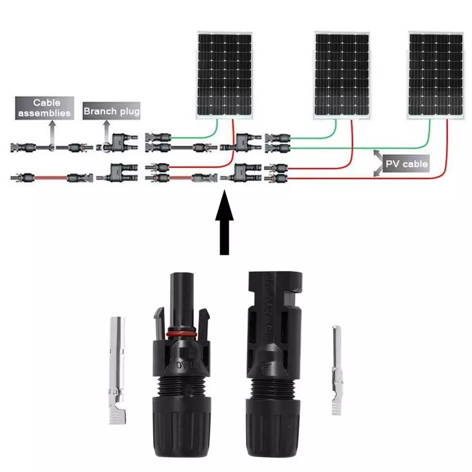 MC4 конектори за соларен панел слънчев панел контролер батерия мс4 мц4