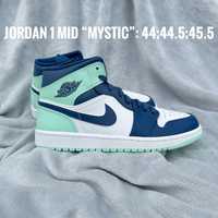 Air Jordan 1 Mid Mystic Blue-Navy Mint