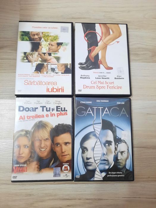 4 DVD  cu  filme