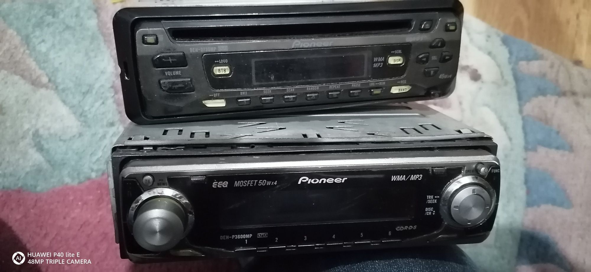 Cd player auto 2 bucăți