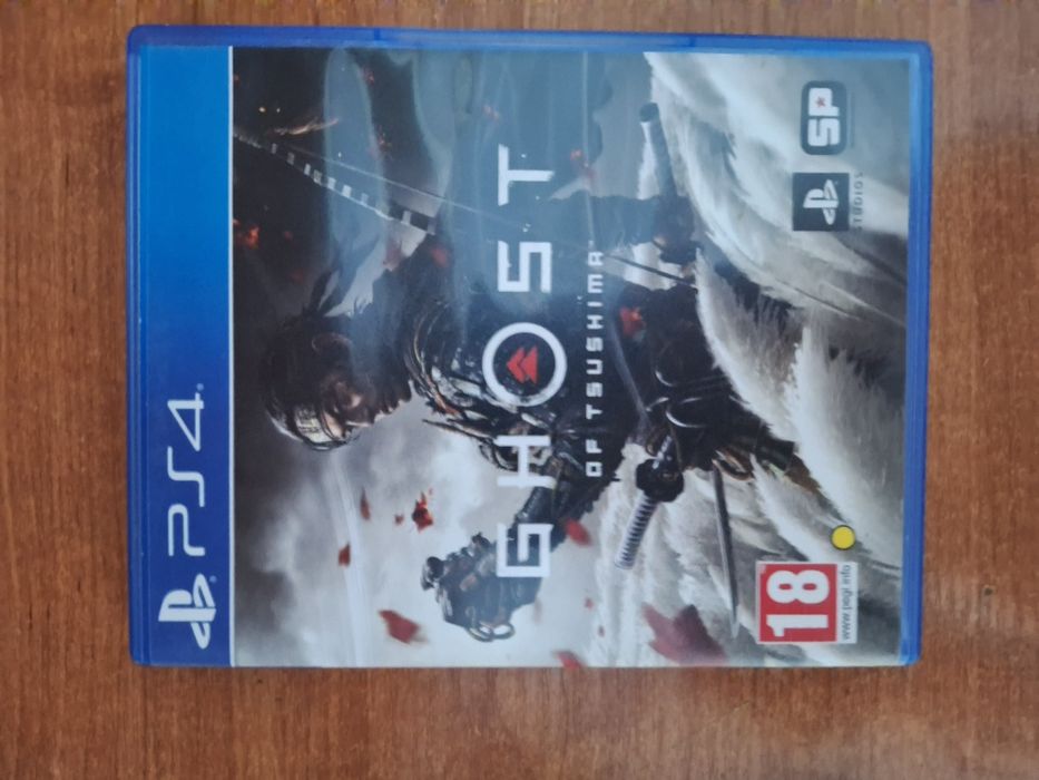 Диск на пс4 ghost of tsushima