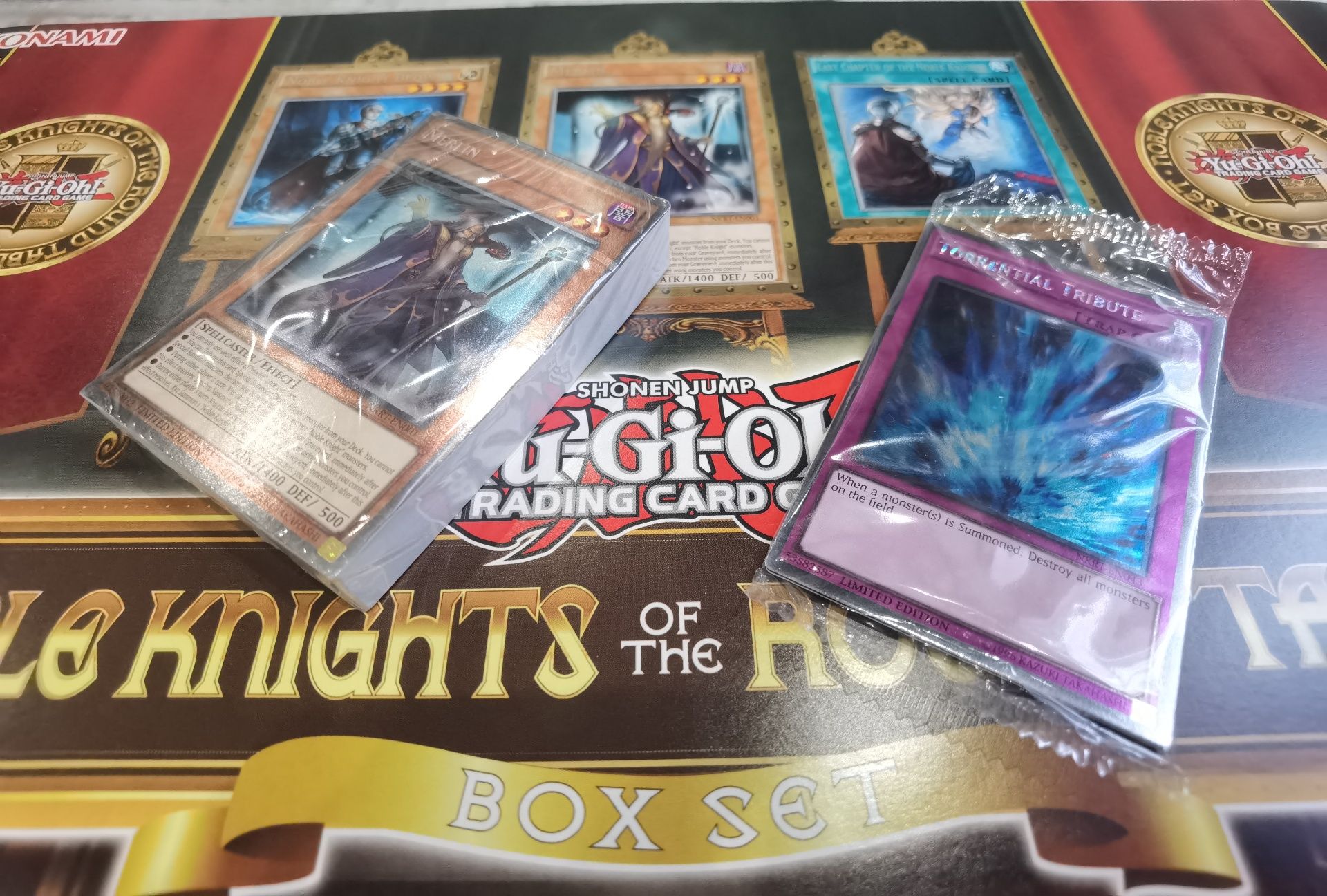 Yu Gi Oh Noble Knights of the Round Table Box Set