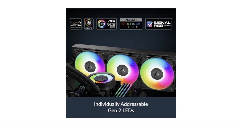 Arctic liquid freezer III Pro 420 A-RGB