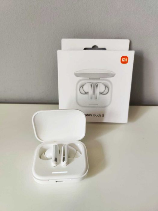 Casti, Xiaomi, Bluetooth, Redmi Buds 5, Alb