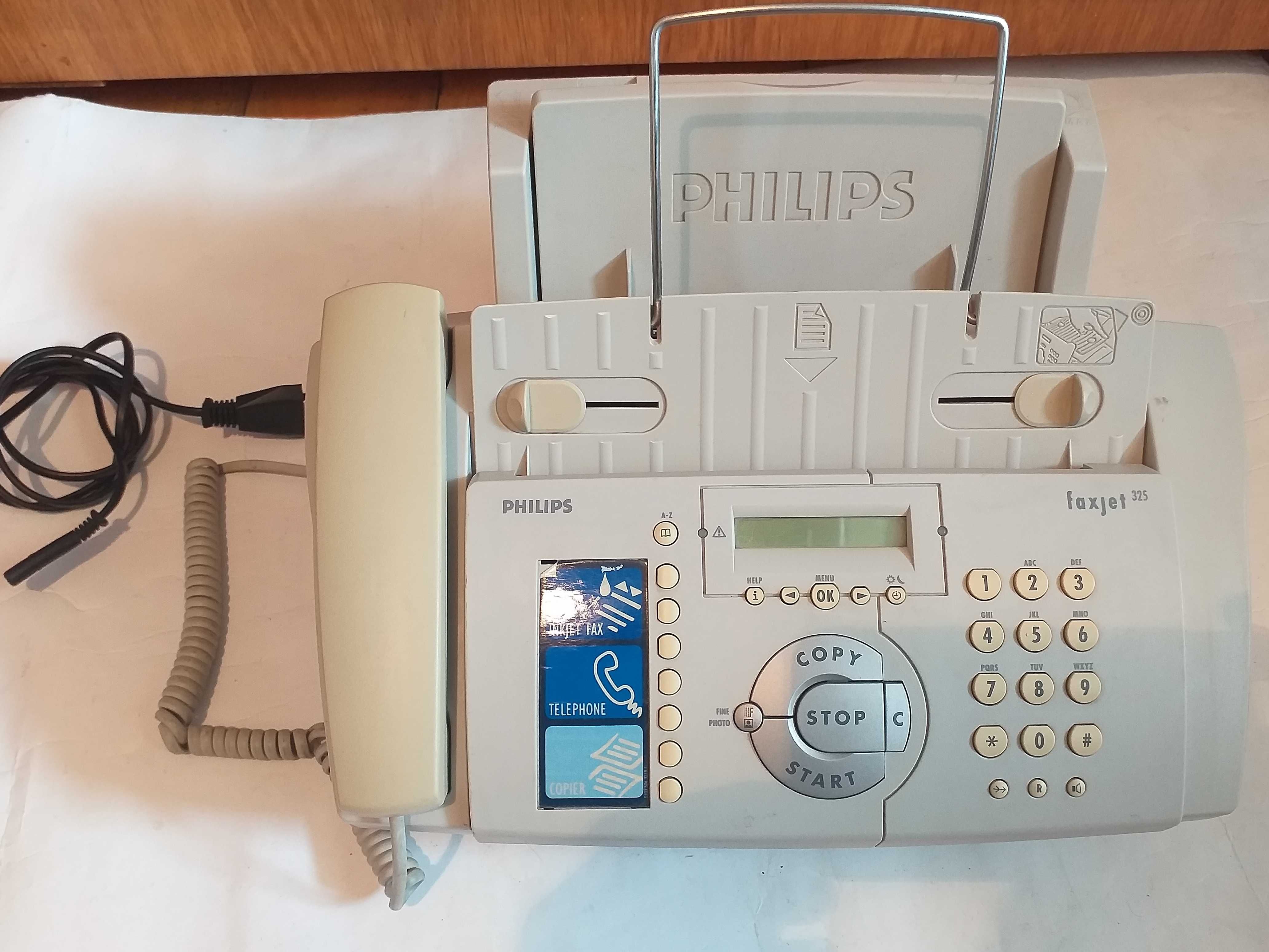 3 Fax/telefon Philips IPF 325,made in Thailanda/Sharp ,vintage