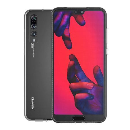 Husa pentru Huawei P20, GloMax TPU 360, Transparent