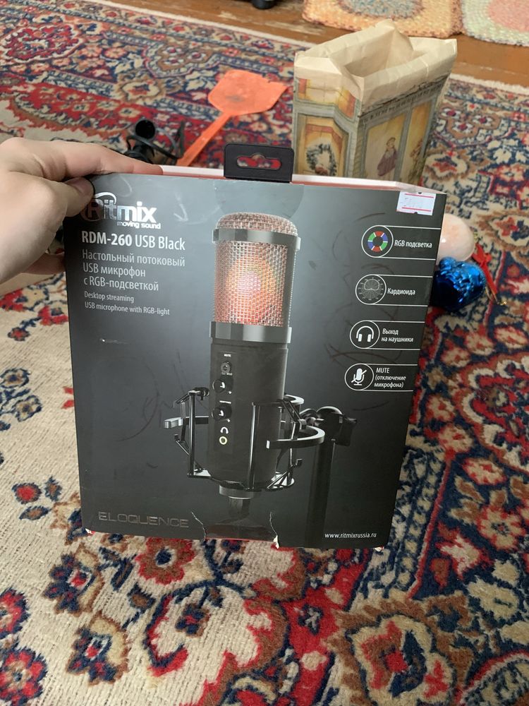 Продам Микрофон Ritmix