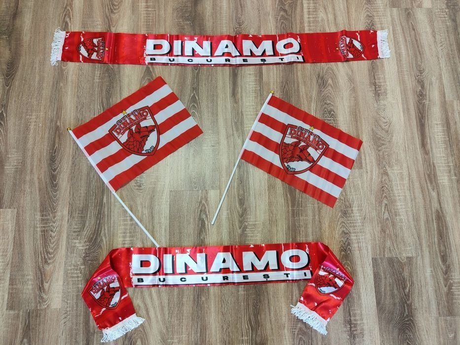Set Dinamo 2 stegulețe + Esarfa Dinamo