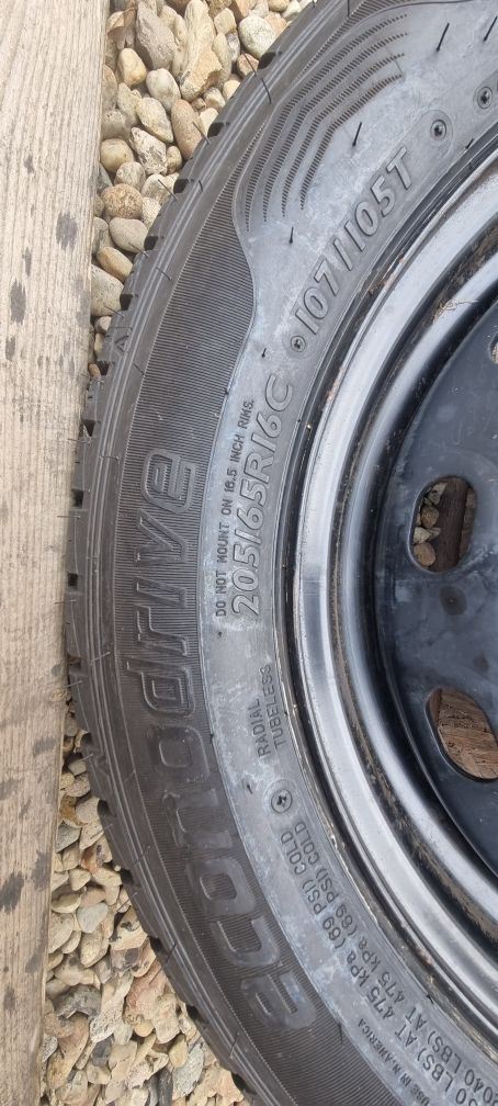 Janta anvelopa Dunlop 205/65 R16C Opel Vivaro Renault Trafic Nissan