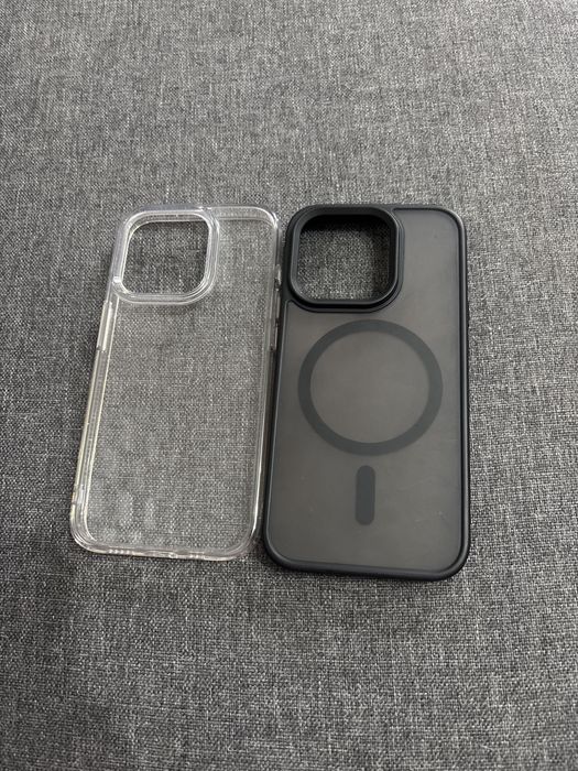 Два калъфа за телефон Iphone 15 pro