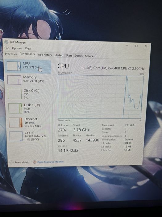 Unitate gaming i5 8400