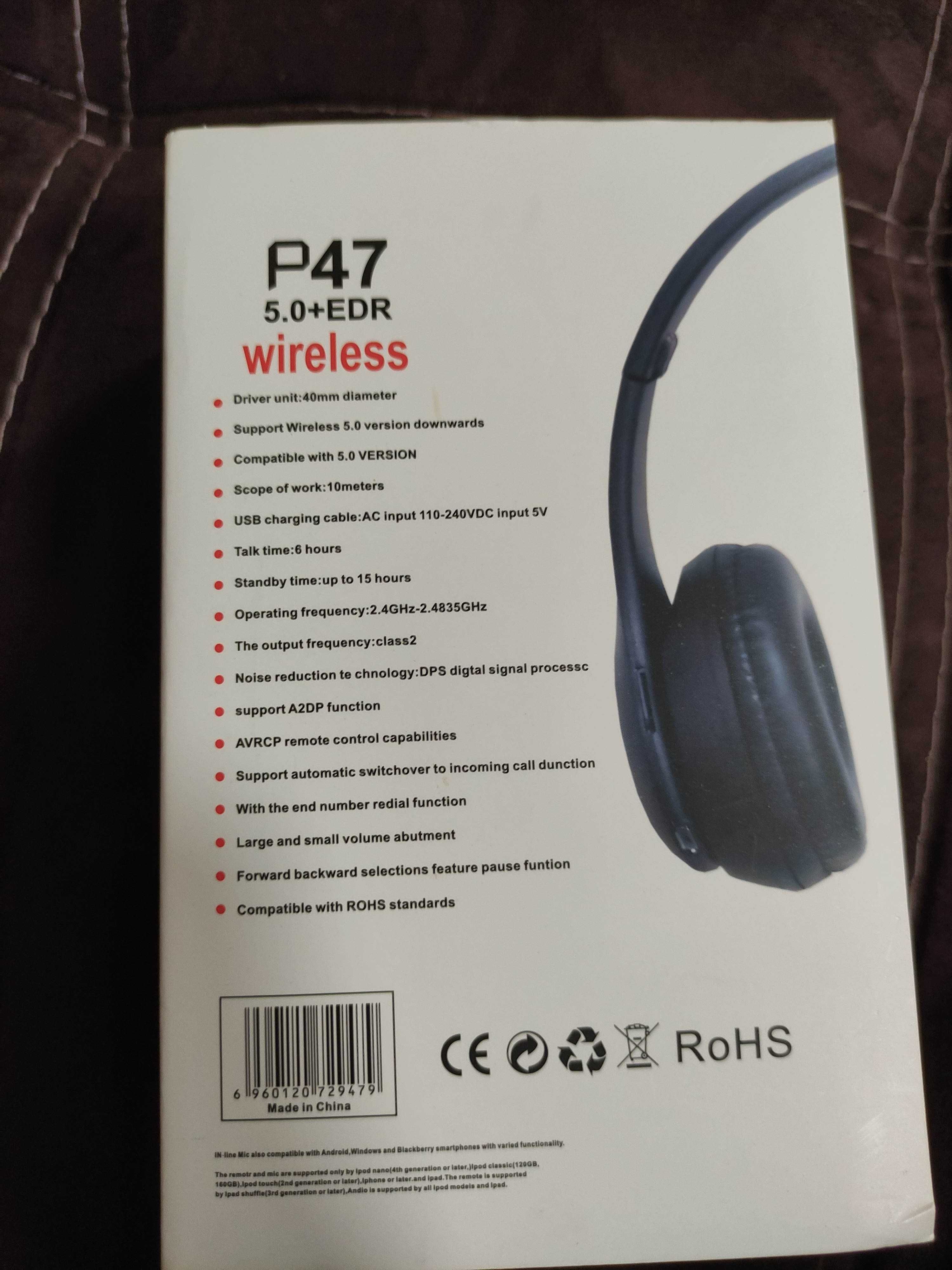 Wireless headphones