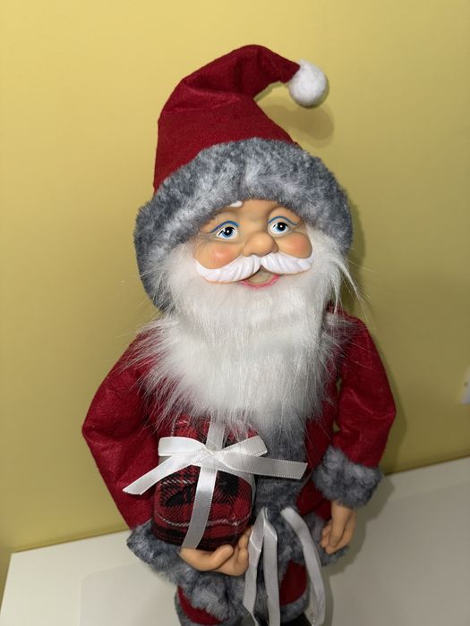 Figurina noua Mos Craciun Carrefour, 80 cm