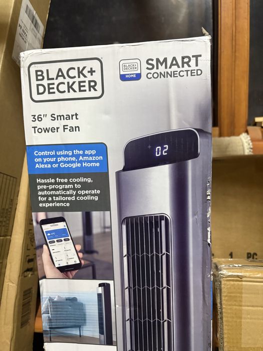интелигентен вентилатор Black+Decker Smart Tower Fan