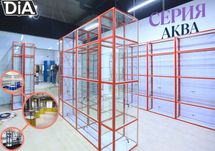 Прилавок витрина, витрина стеклянная, оборудование для магазина alvp