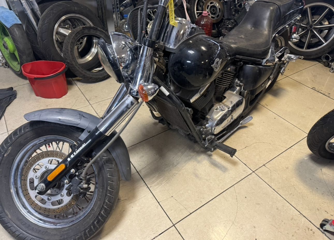 Kawasaki VN 800 Vulcan / Вулкан на ЧАСТИ