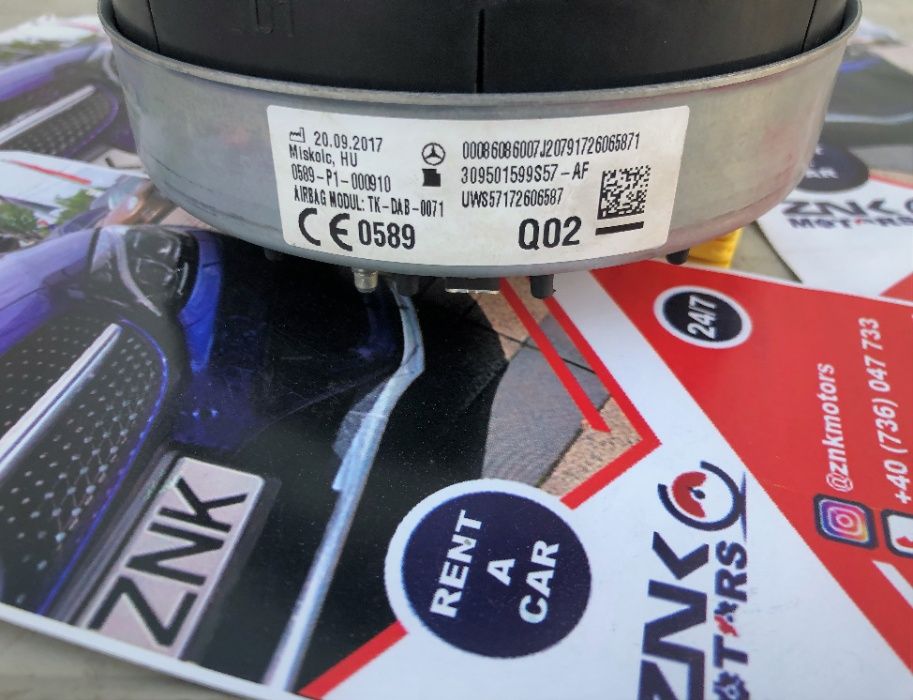 Mercedes Benz w222 w238 w205 w213 airbag volan piele amg lift LCI