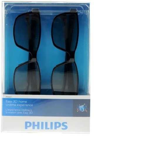 3D очки Philips PTA417/00 черный . Для телевизоров Philips. 4 штуки.