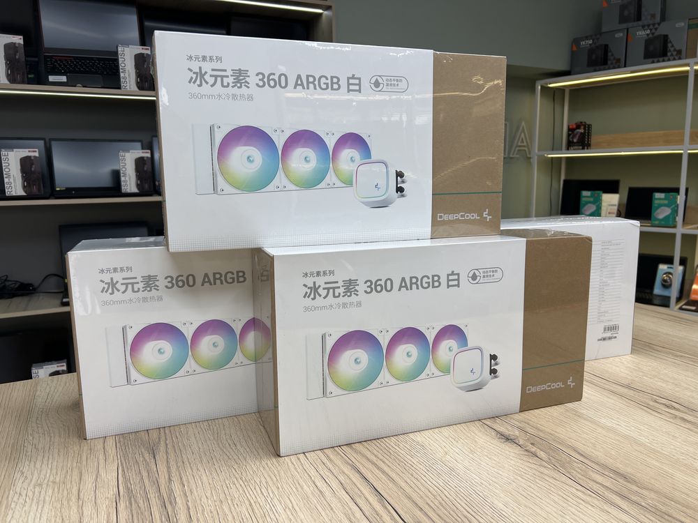 DeepCool LE720 White – Новая система водяного охлаждения 360 мм / ARGB