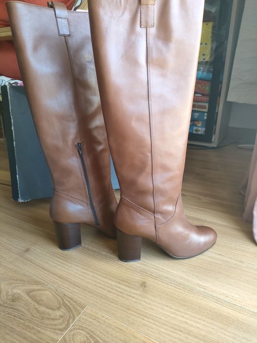 Cizme Caroll Paris piele maro mărimea 40