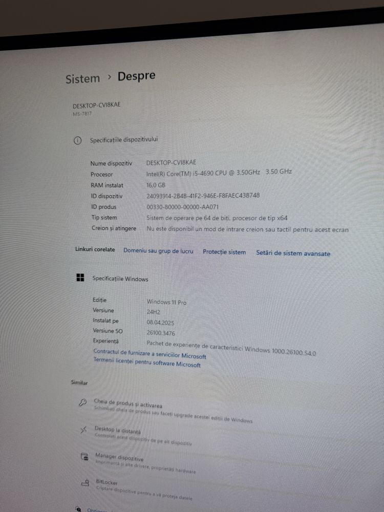 PC Gaming I5 16gb 256gb Nvidia GT 1030 2gb