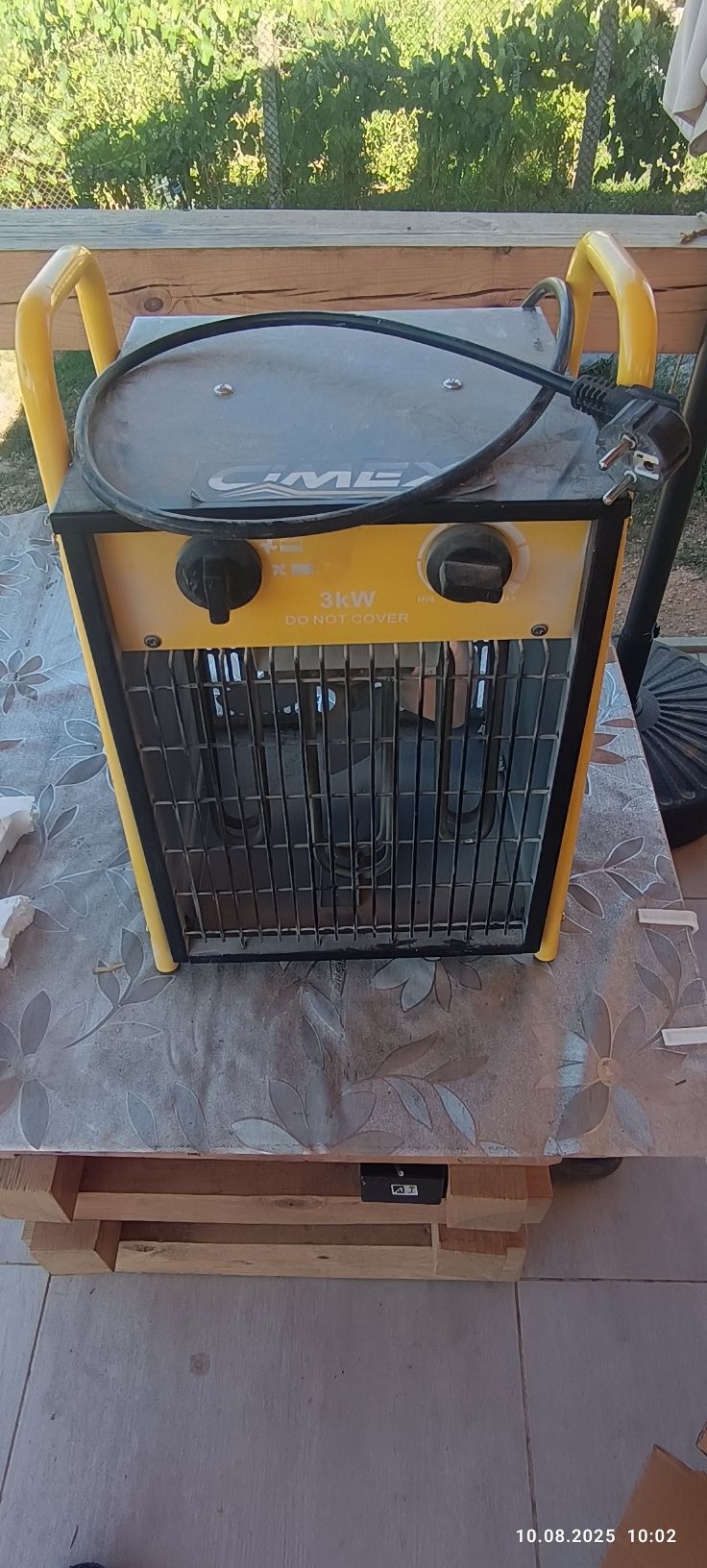 Електрически калорифер 3.0kW, CIMEX EL3.3