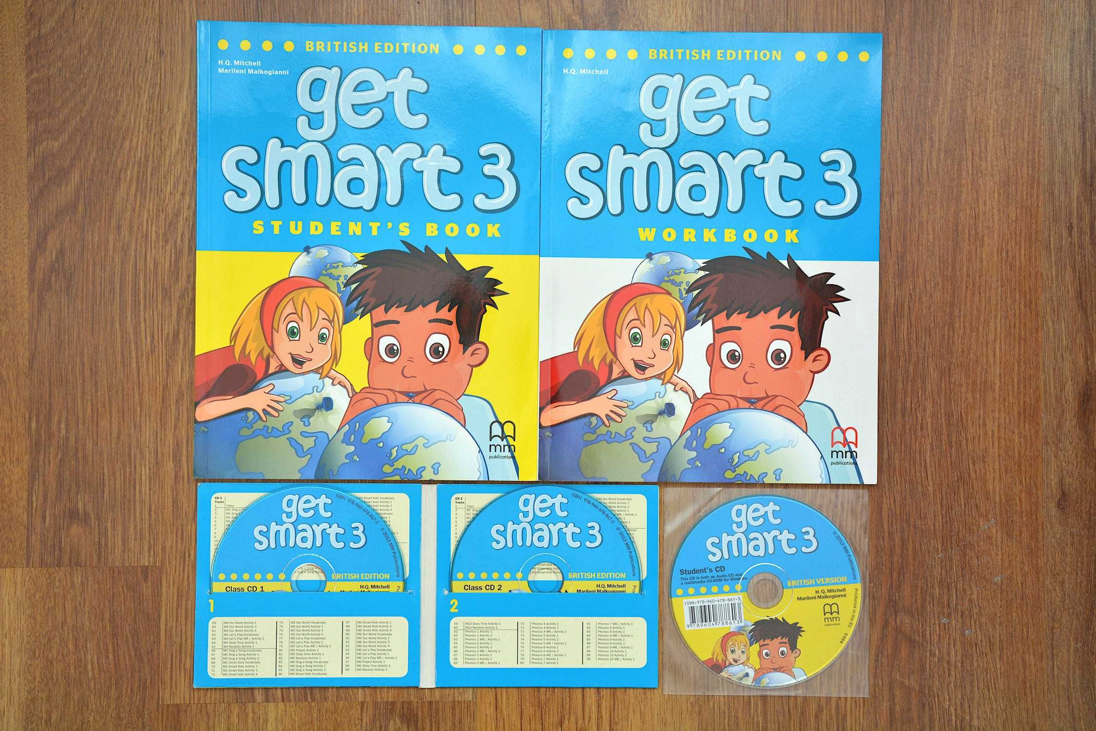Нови учебници "Get smart-British edition" за 3, 5 и 6 клас.