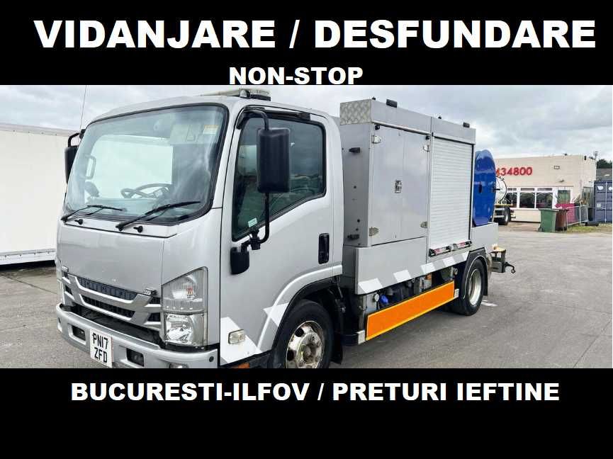 Vidanjare Subsoluri Fose Ecologice Vidanja Desfundare NonStop Buc-IF