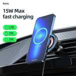 Hoco CW42 Магнитный Авто Держатель MagSafe 15W For iPhone 15