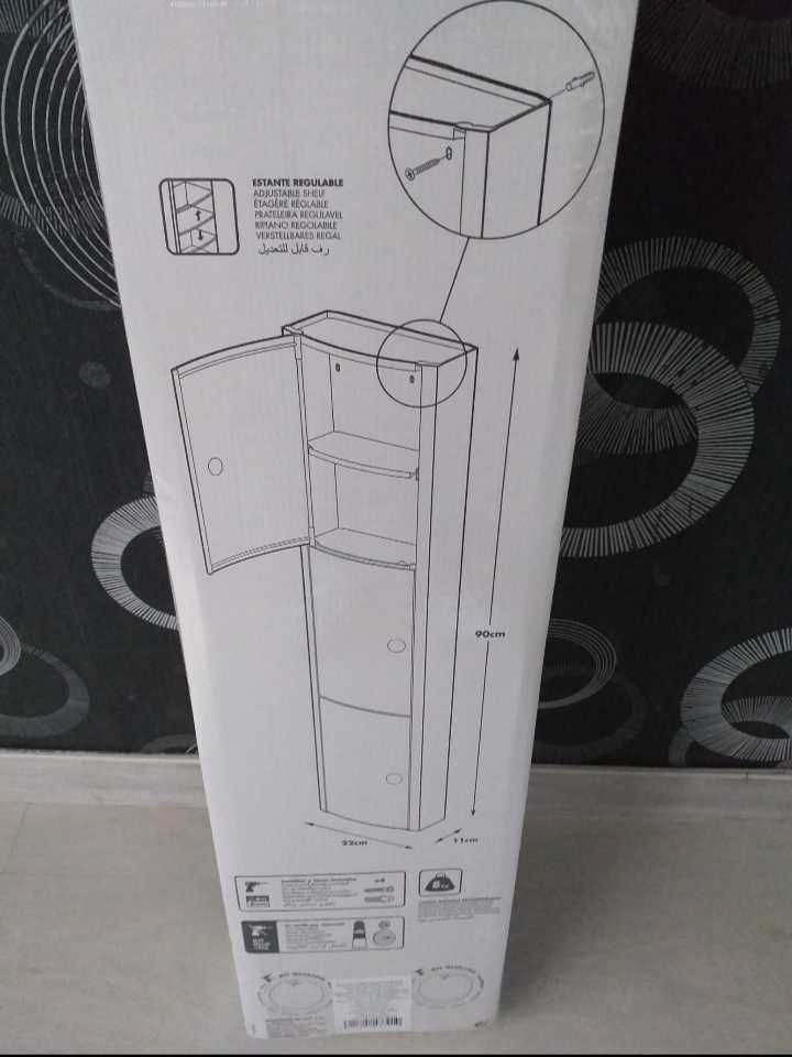 Водоустойчив PVC шкаф за баня