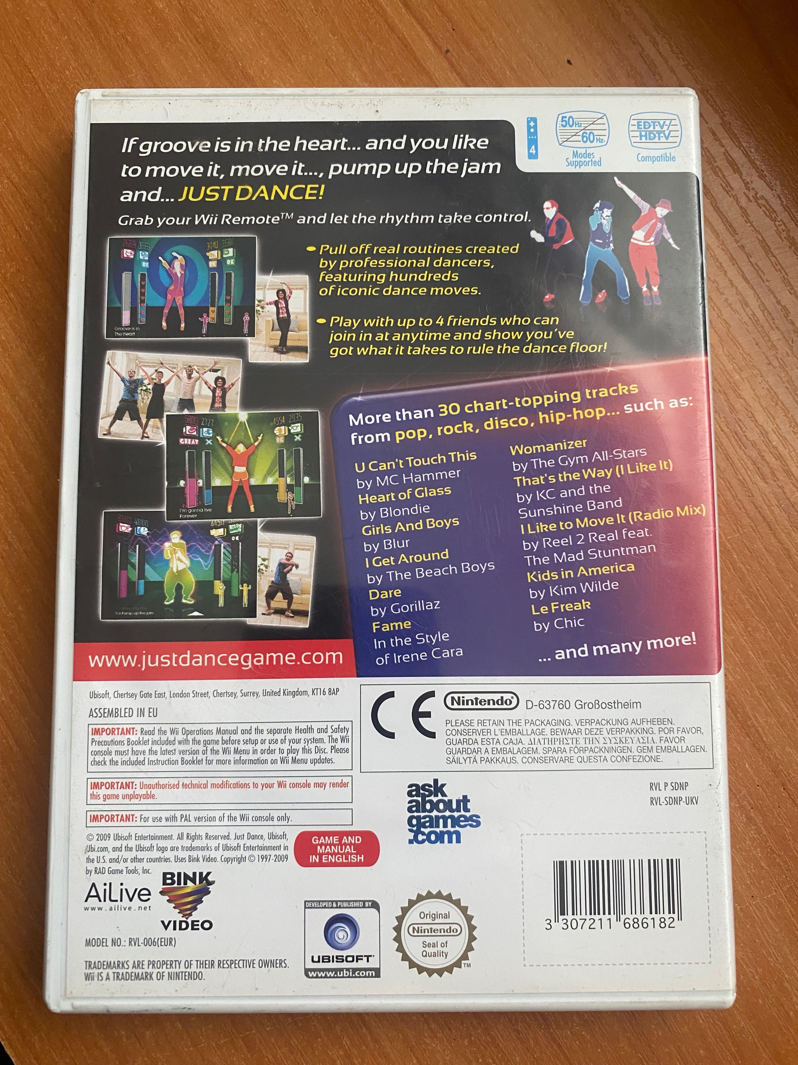 Игра за Nintendo Wii - Just Dance, Just Dance 3, Sports Party