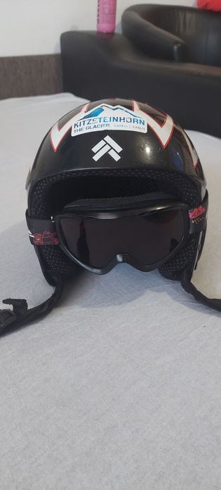 Casti de schi cu ochelari pentru copii