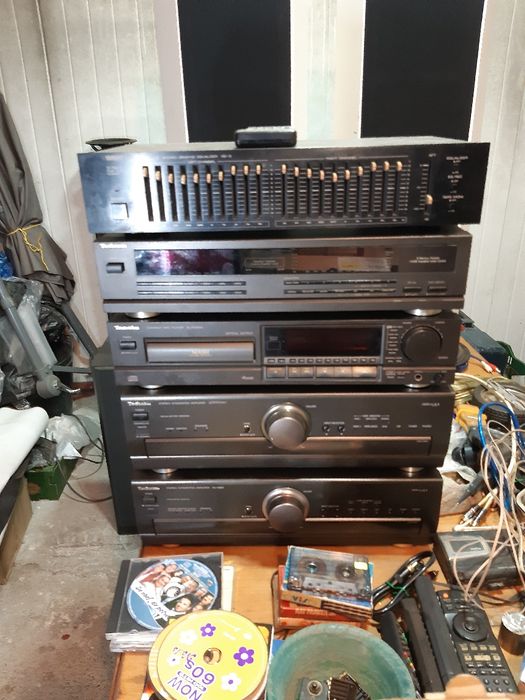 Technics SEA 800 S și preamplificator suc 800 u