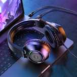 Căști Gaming HOCO Premium Microfon LED RGB 2m Cablu NOU Bass Impecabil