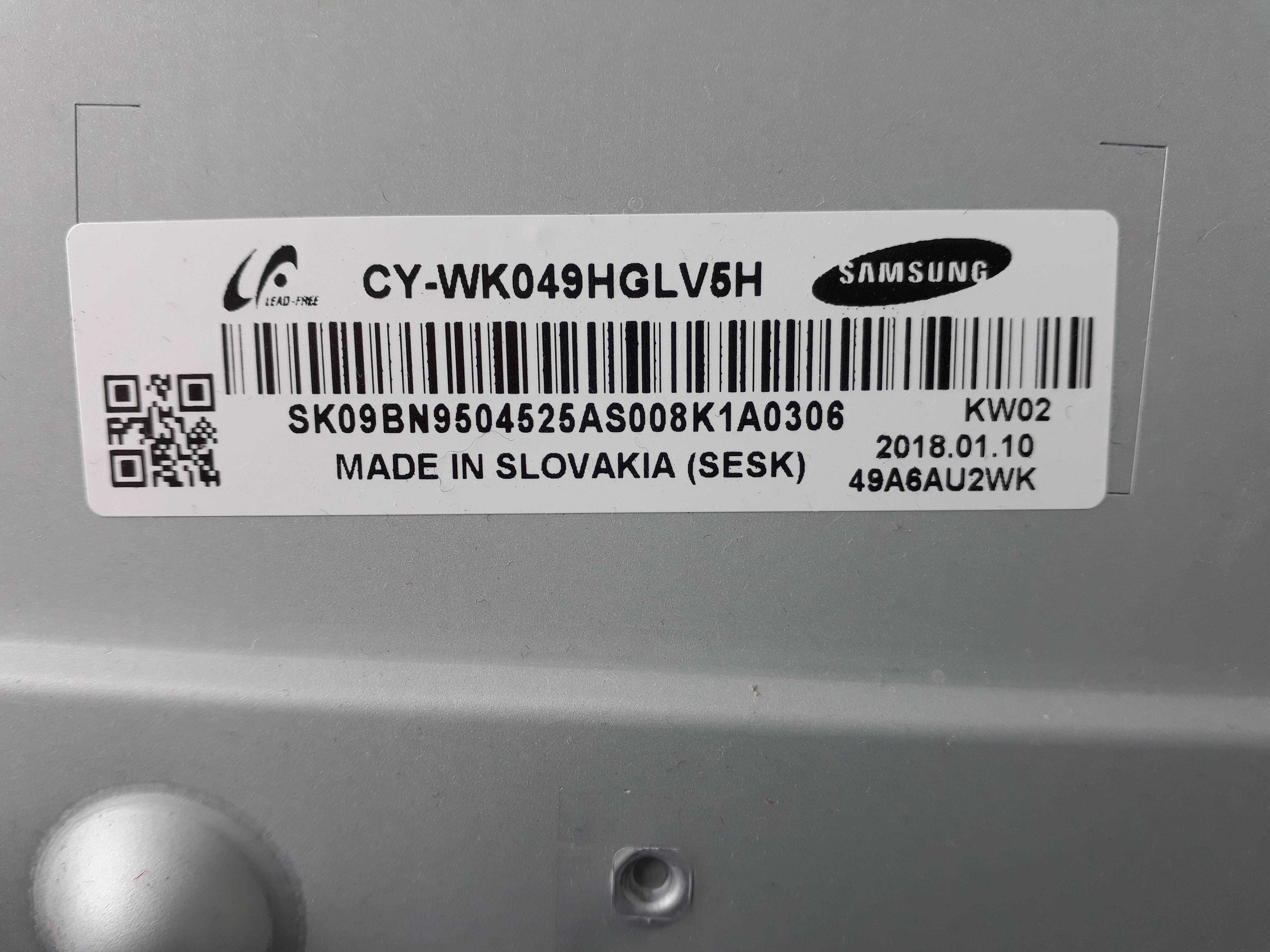 UE49MU6202K de piese BN94-12486G  BN44-00807H BN44-00807F