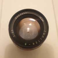 Obiectiv foto Jupiter 8 50mm f/2 (M39)