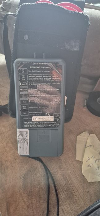 AIRFLOW PVM100 tester pentru aer condiționat sisteme ventilație etc