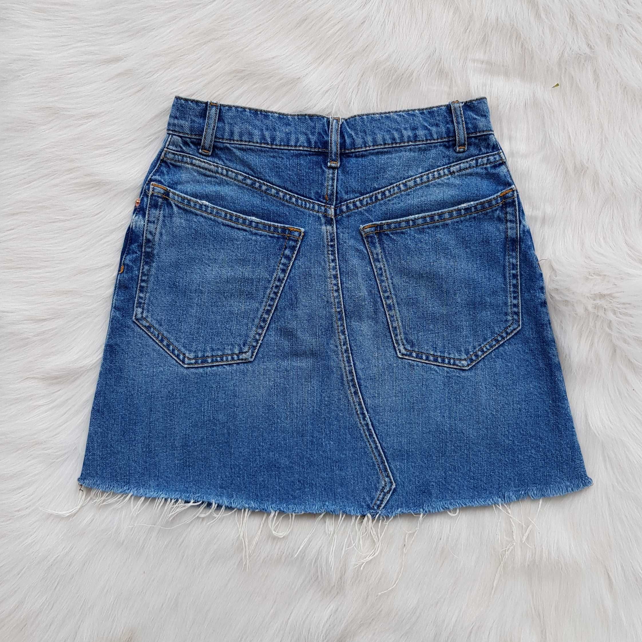 Дънкова пола ZARA размер XS-S