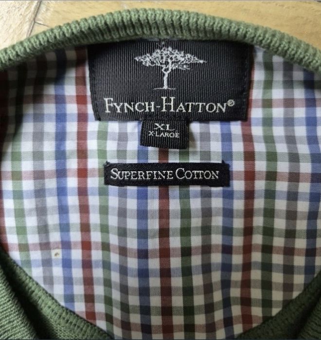 Pulover Fynch-Hatton, Superfine Cotton, Bărbați, Fabricat Germania-XL