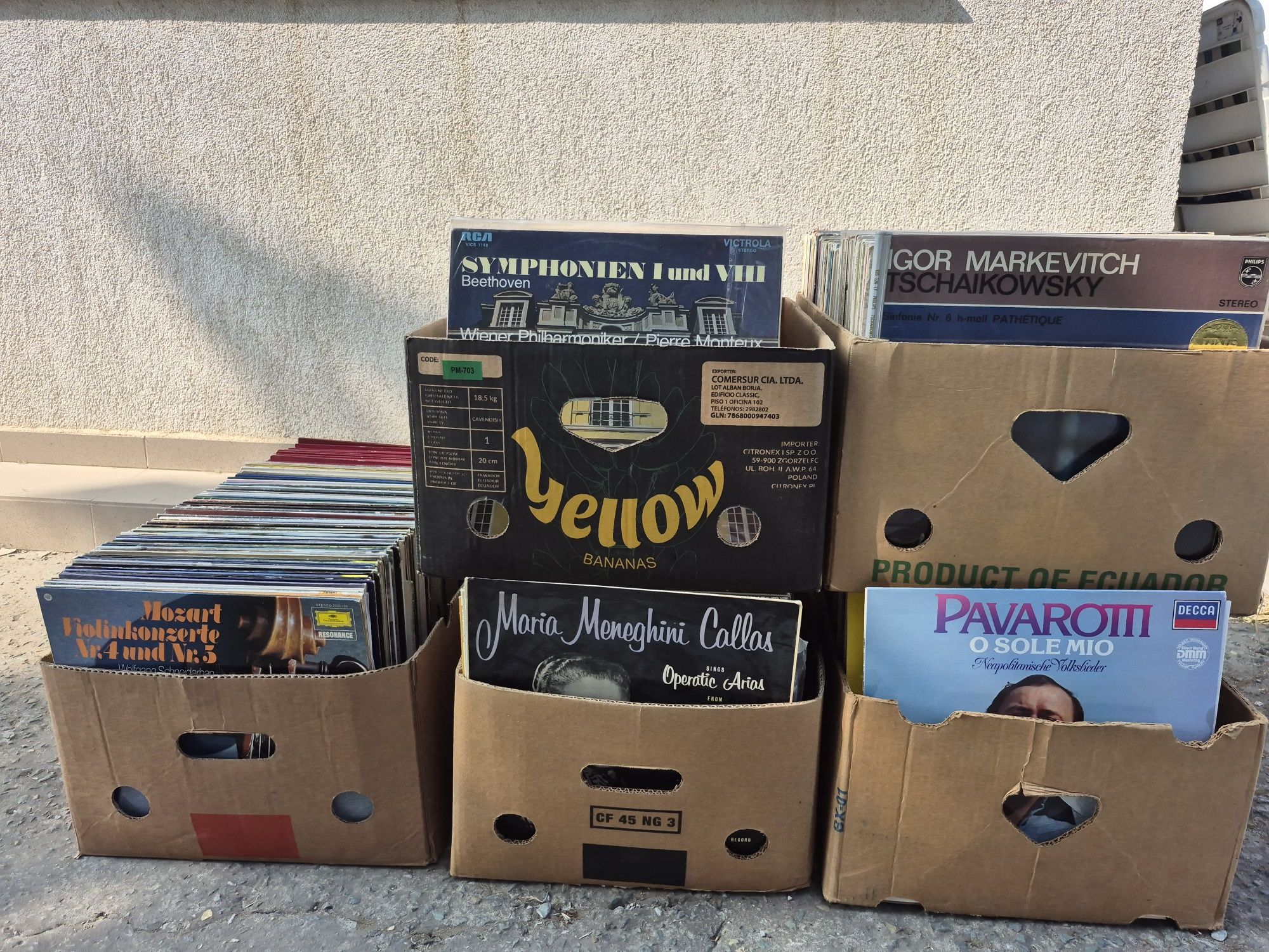 Vând Lot 150 Discuri Vinil colectie muzica clasica mixta pentru pick U