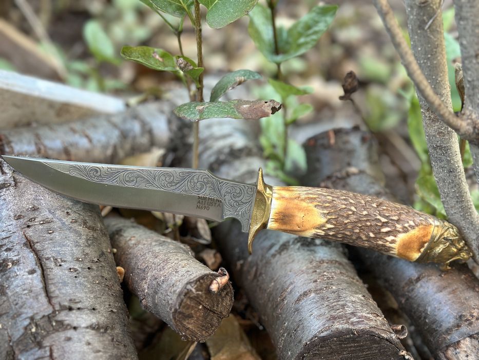 Ножове-N690 стабилизирано дърво