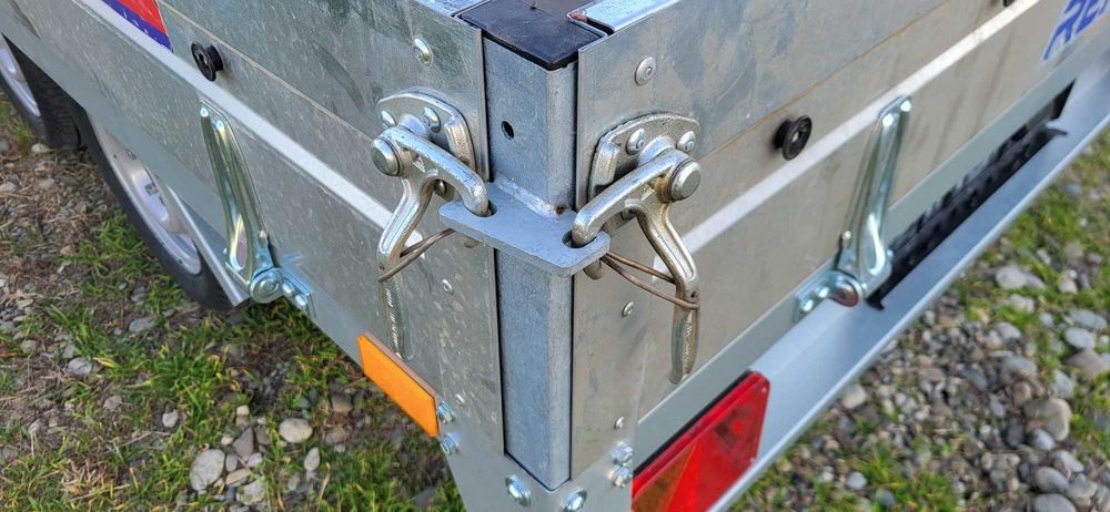 Remorca 750 KG 2 AXE - CARGO - 3100 X 1600 X 300 mm PLATA IN RATE !!!