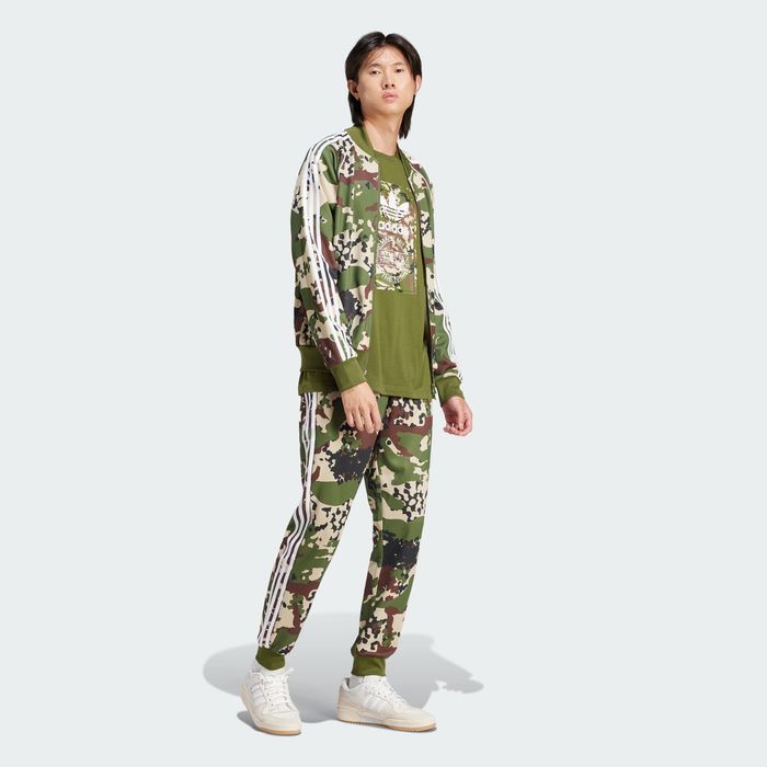 Pantaloni Adidas Camo SSTR Noi Originali Marimea L (Slim Fit)