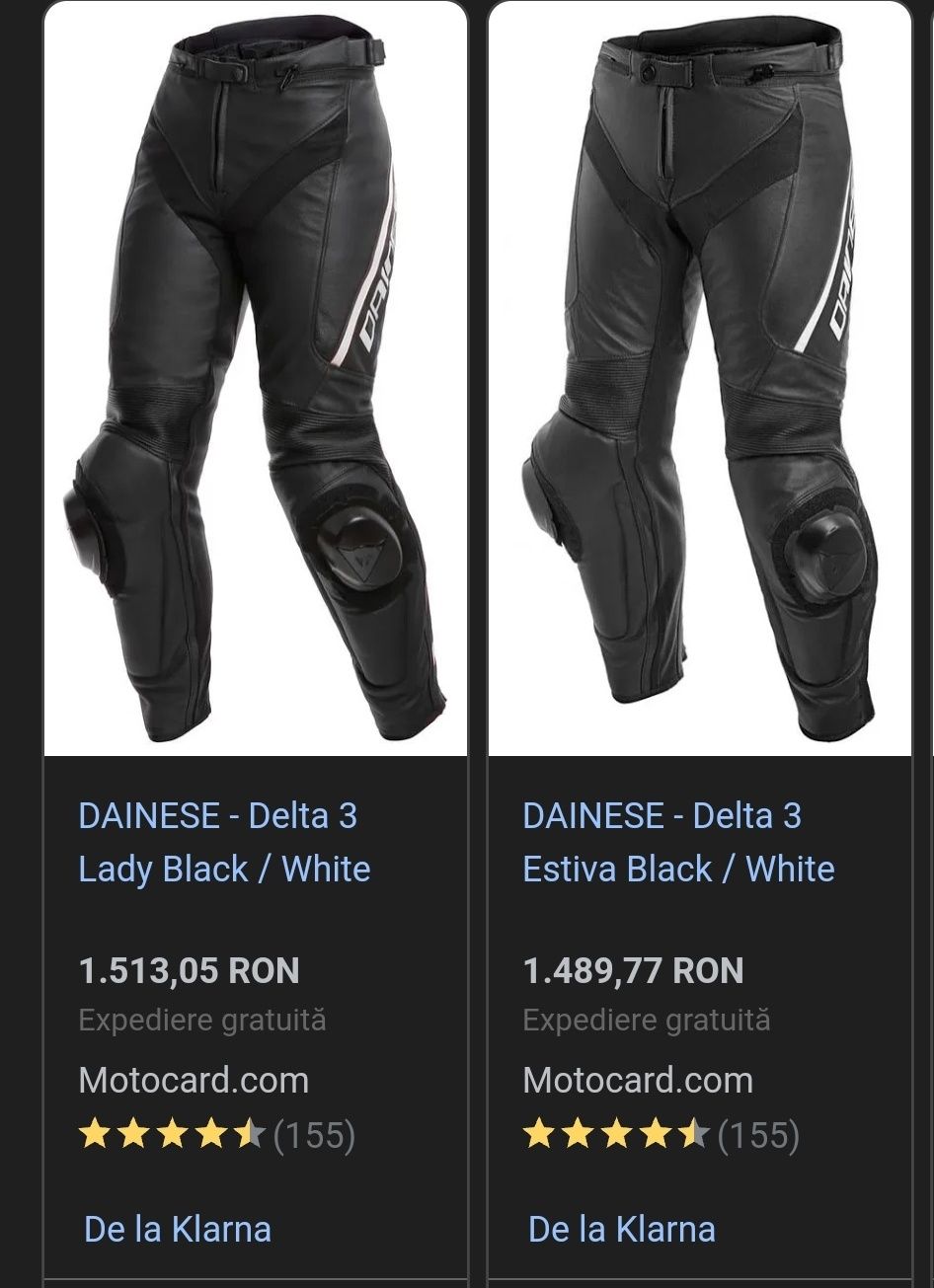 Pantaloni dama Dainese  DELTA 3 LADY BLACK