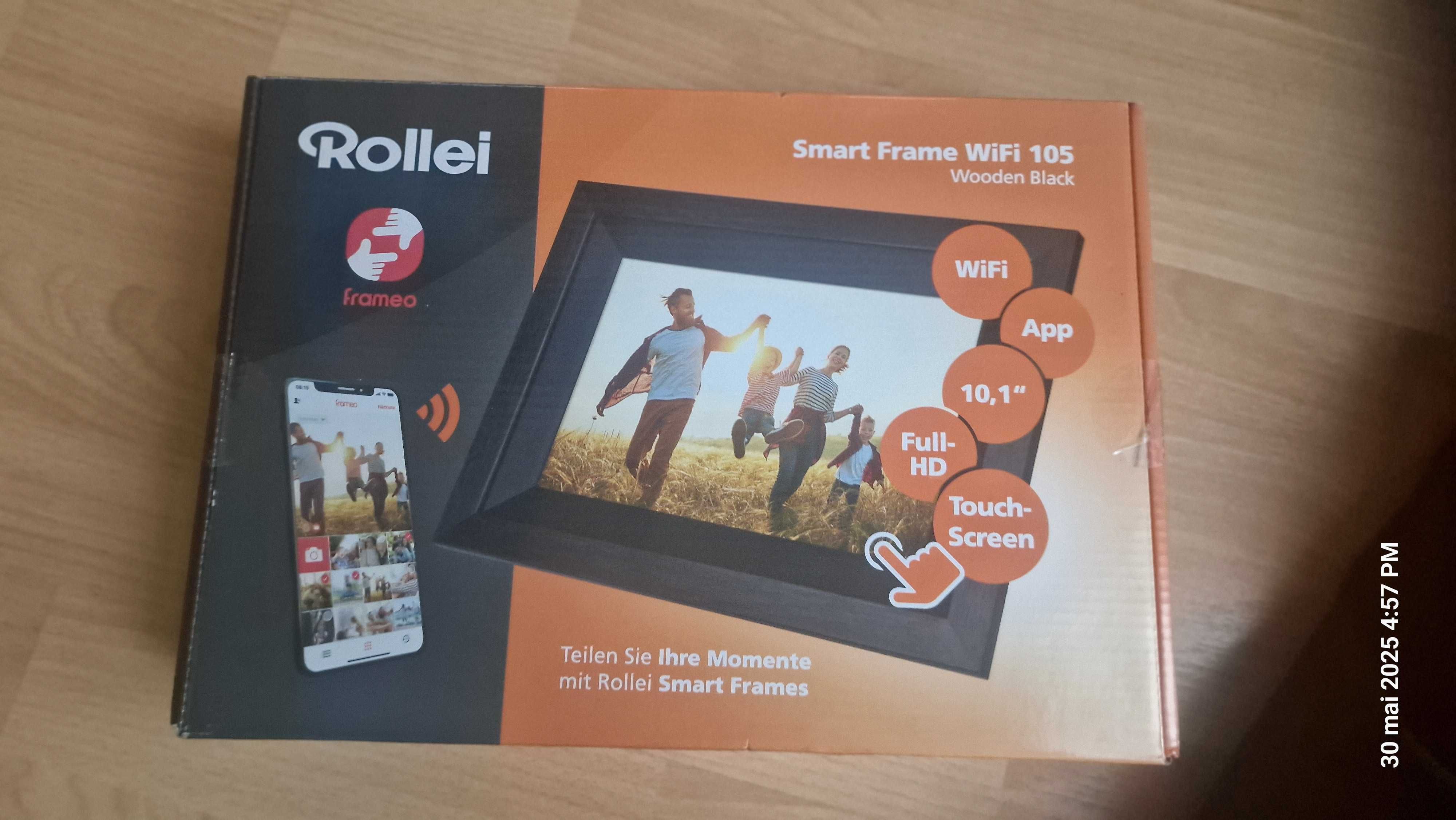 Vand Ramă foto inteligentă Wi-Fi  marca Rollei