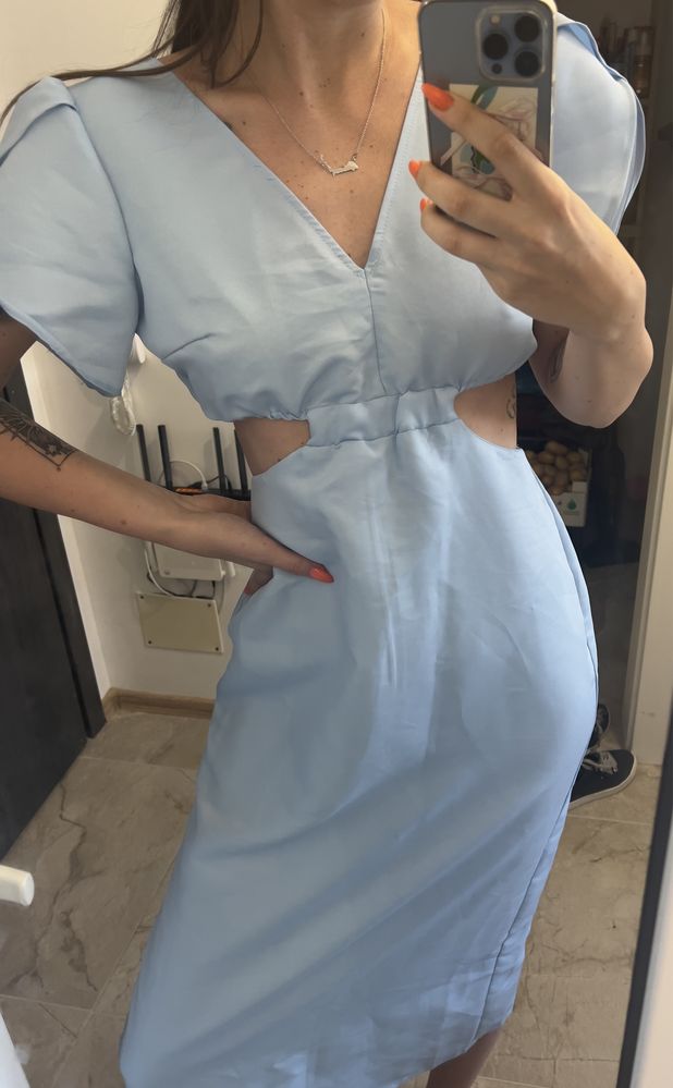 Официална midi dress дамска рокля