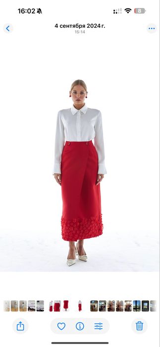 Дизайнерская юбка Asheri