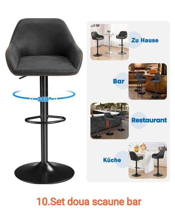 Set scaune de bar moderne