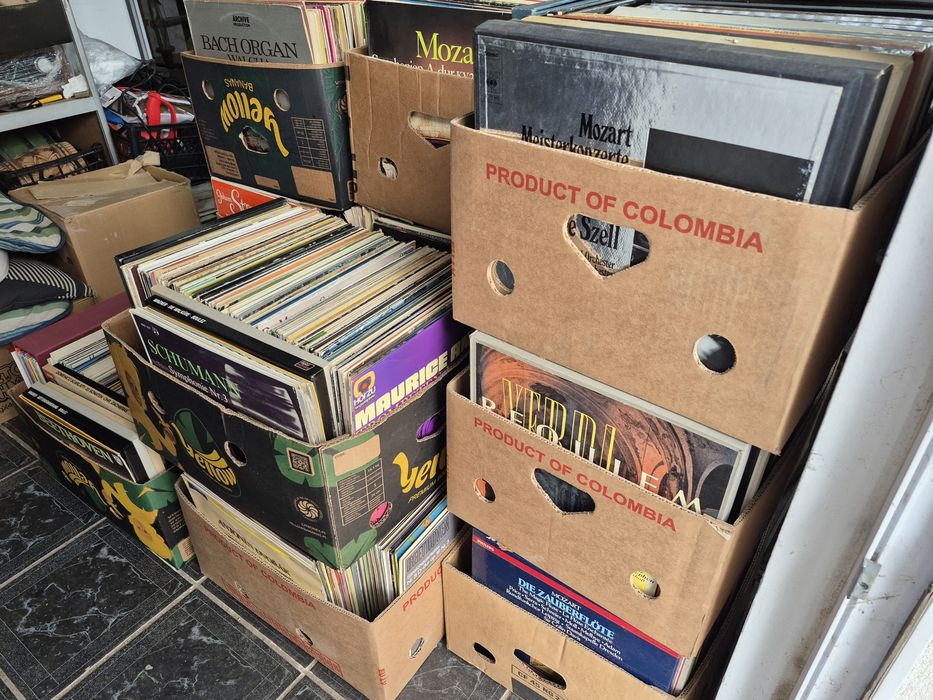 Lot Discuri Vinil colectie 200 in stare buna cu muzica clasică